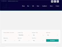 Tablet Screenshot of chessproperty.com.au